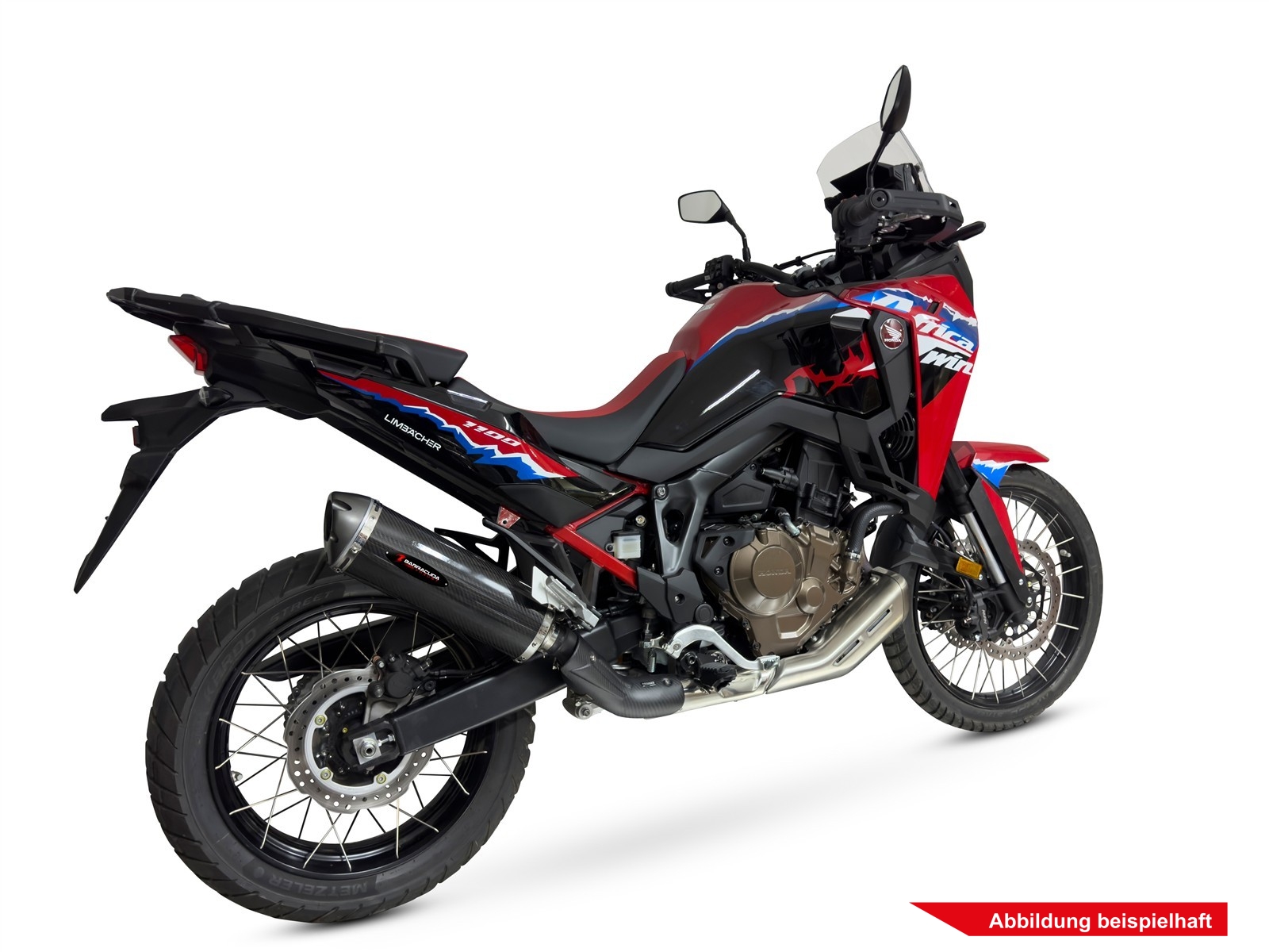 BARRACUDA Predator Slip-on an der Honda CRF 1100 L Africa Twin