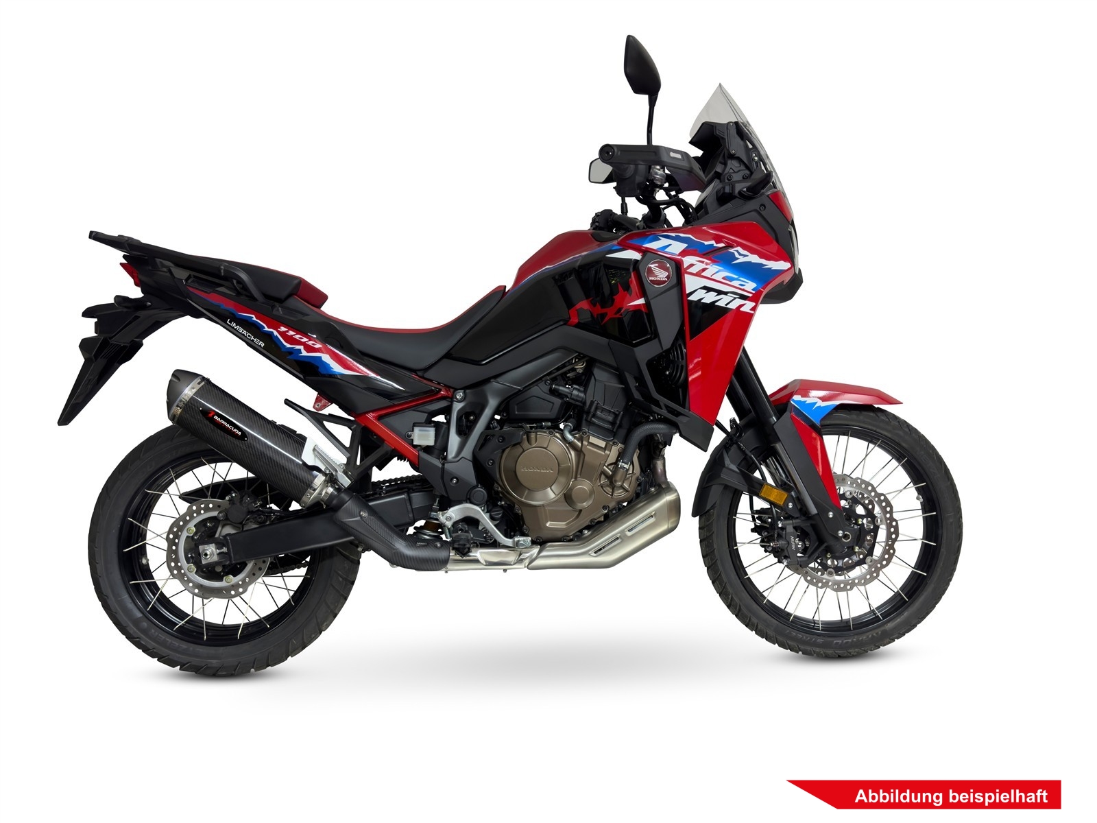 BARRACUDA Predator an der Africa Twin