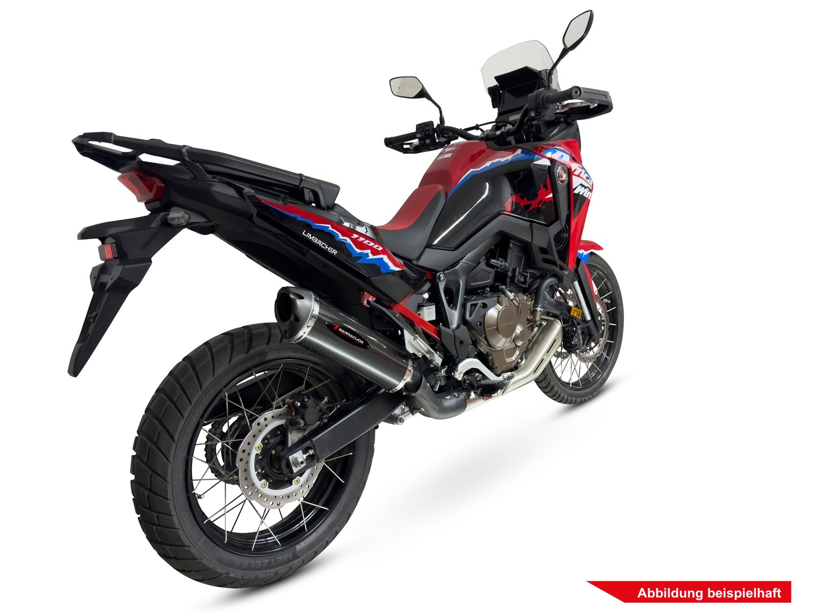 BARRACUDA Predator Slip-on Africa Twin Detail