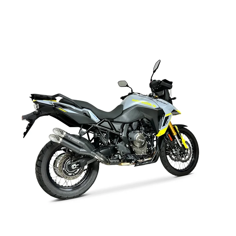 COBRA Ultraforce Slip-on an der Suzuki V-Strom 800